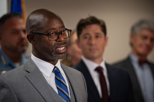 Hennepin County Chief Judge Todd Barnette was introduced as the mayor’s nominee for Minneapolis community safety commissioner on Monday.