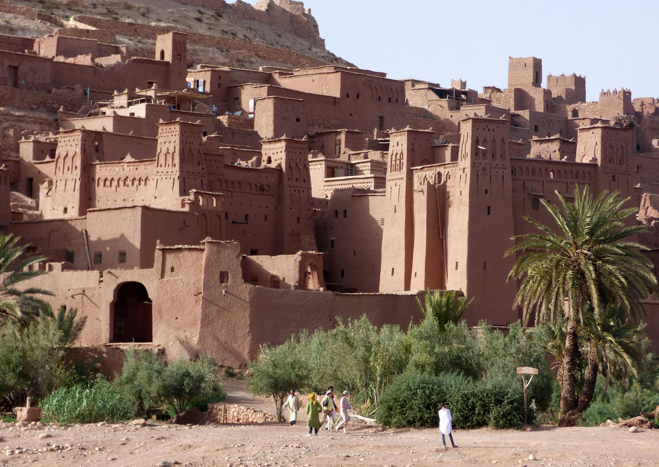 The fortress Ait-Ben-Haddou was a stopping point along the ancient caravan routes, but itís also been the site of many film scenes. (Terri Colby/Chicago Tribune/TNS)