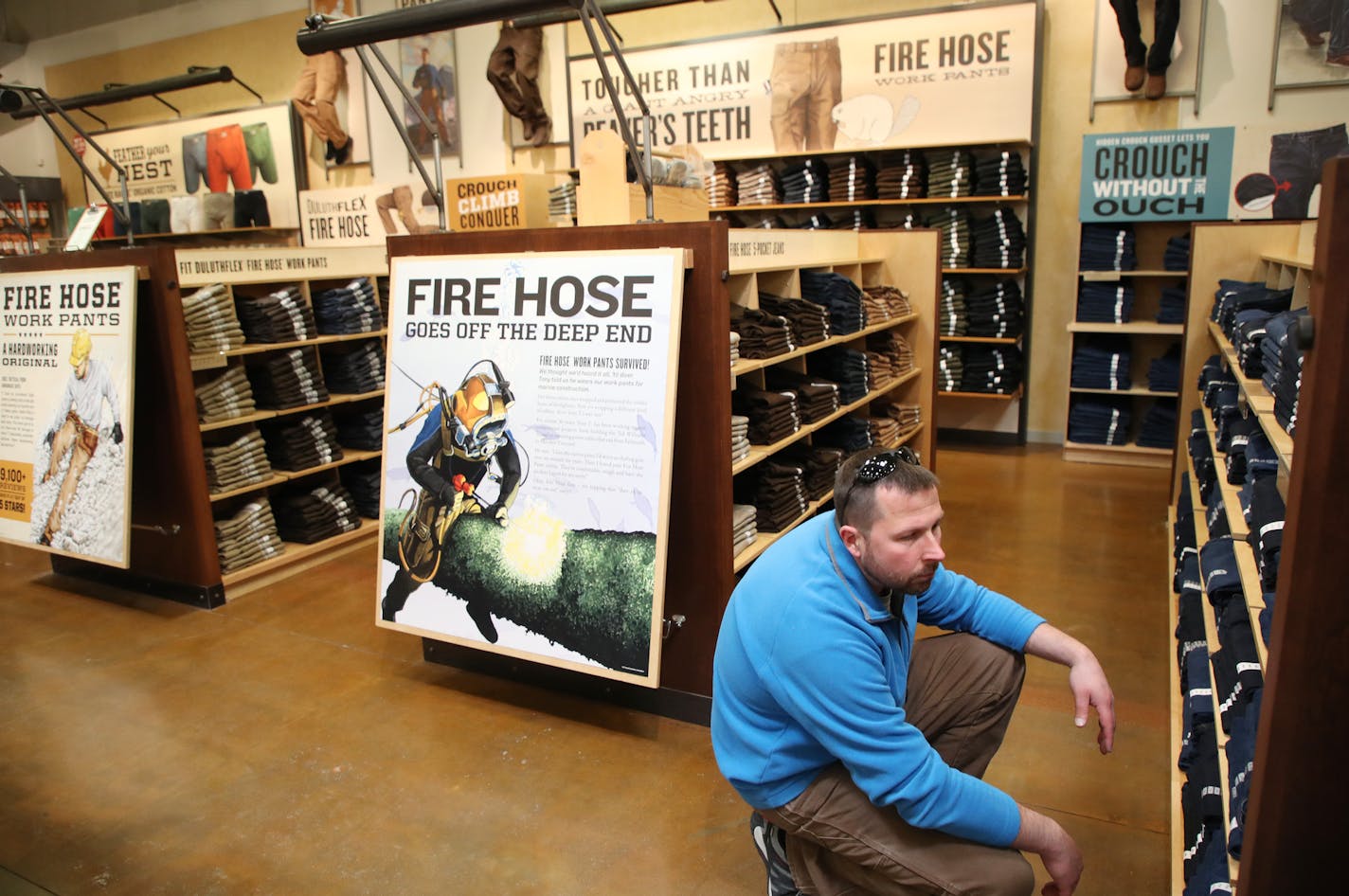 John Yarish did some shopping at the Duluth Trading Store Wednesday May 2, 2018 Fridley , MN. ] JERRY HOLT &#xef; jerry.holt@startribune.com