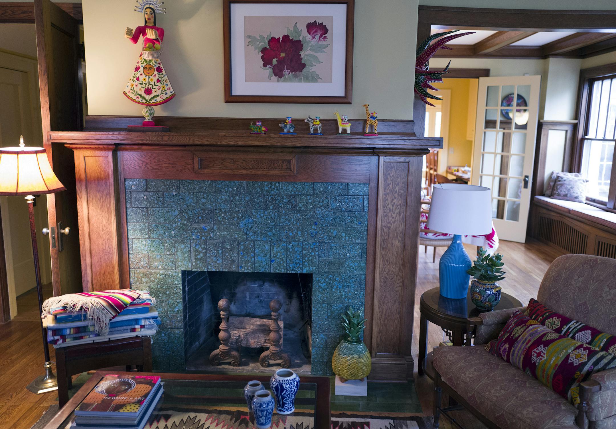 Damon remodeled her Minneapolis home about 10 years ago with an eye to creating better display space for her collection of Mexican folk art.