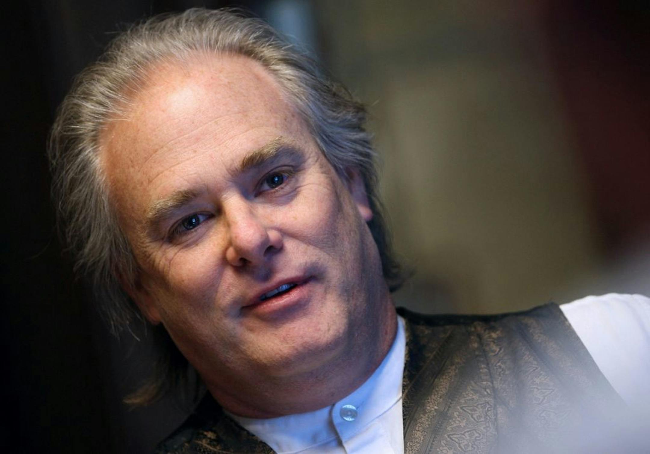 William Marotta, who is being asked by the state of Kansas to pay child support after providing sperm to a same-sex couple, speaks about his ordeal at his attorney's office in Topeka, Kan. on Monday, Dec. 31, 2012. Angela Bauer told The Topeka Capital-Journal on Saturday that she and her former partner, Jennifer Schreiner, are "kind of at a loss" about the Kansas Department for Children and Families' recent decision to file a child support claim against William Marotta. Marotta provided sperm th