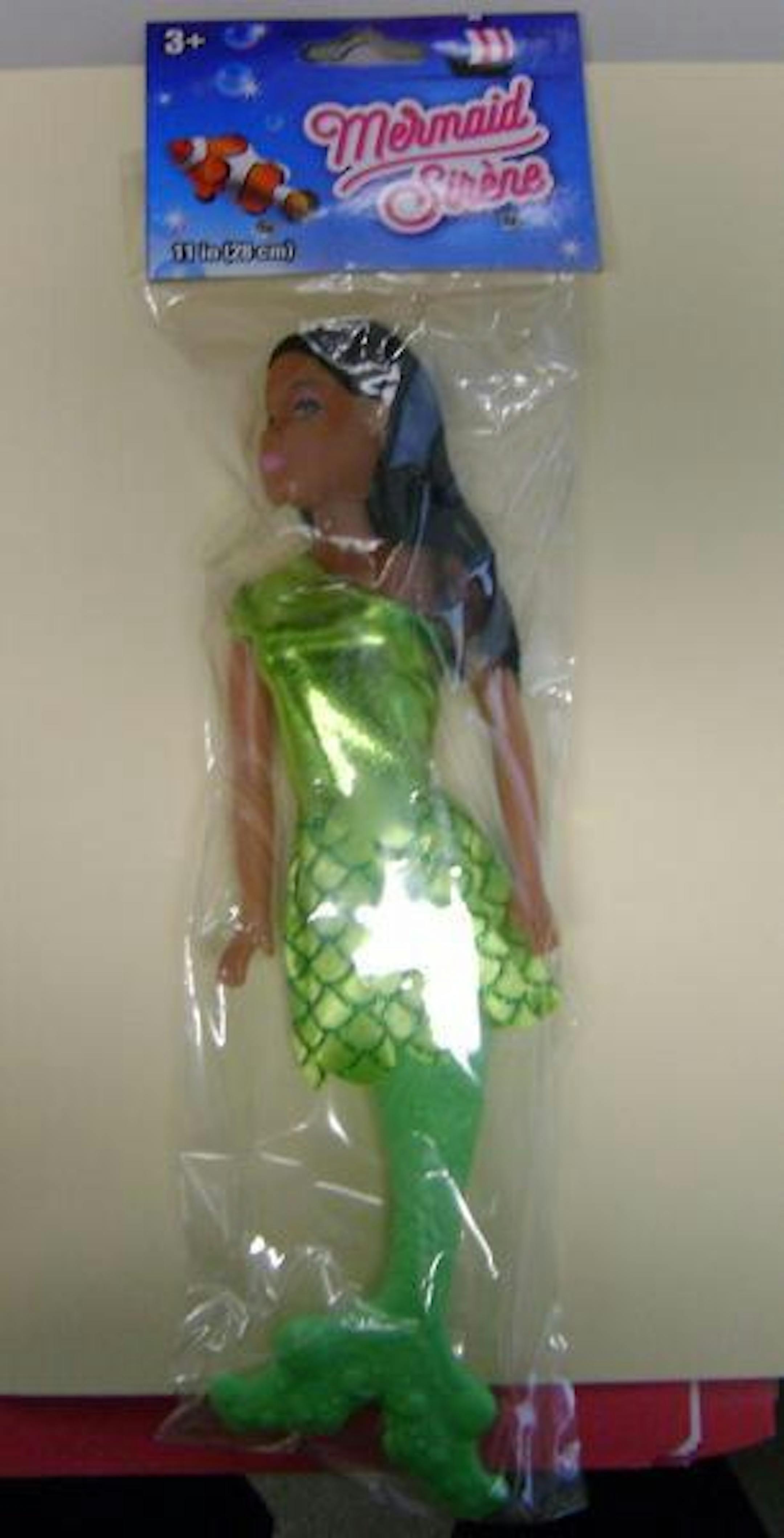 One of the dolls seized at International Falls Photo by U.S. Customs and Border Protection