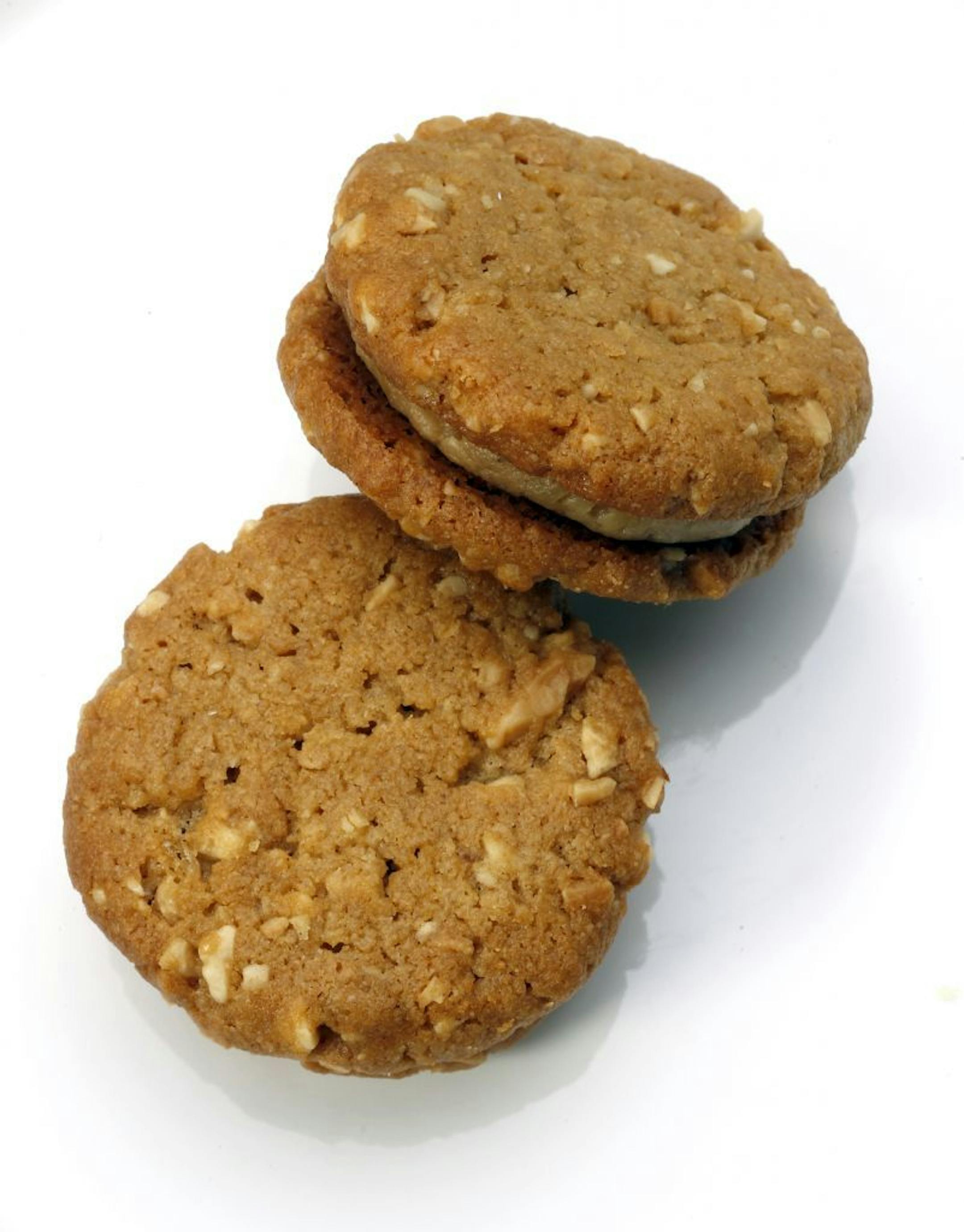 The Winners of the 10th annual cookie contest for the Star Tribune Taste section. Peanut Stars Sandwich Cookies by John Halstrom and Trevor Howe of Minneapolis [ TOM WALLACE • TOM.WALLACE@startribune.com _ Assignments #20026074A_ Thursday, 11/07/2012_ SLUG: COOKIE1107 _ EXTRA : Put together by Lee Dean, Rick Nelson and Nicole Hvidson