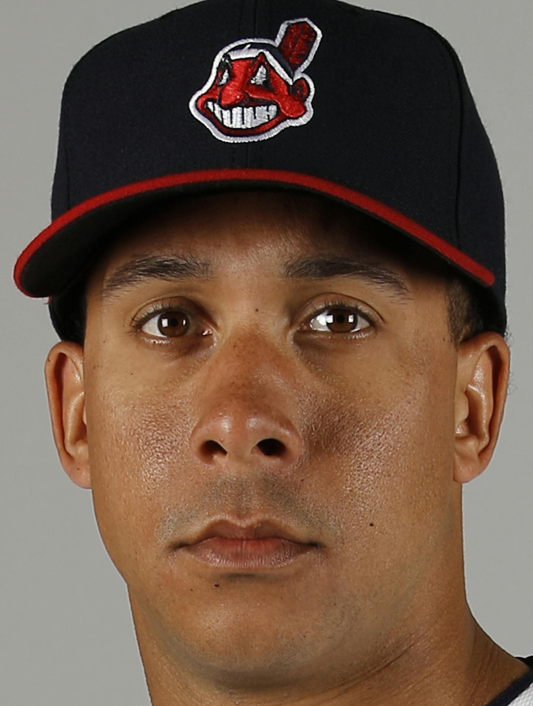 This is a 2016 photo of Michael Brantley of the Cleveland Indians baseball team. This image reflects the 2016 active roster as of Saturday, Feb. 27, 2016 when this image was taken. Brantley will not be in the lineup on opening day despite making major progress following offseason shoulder surgery. Manager Terry Francona said Sunday, March 27, 2016 that Brantley is not quite ready and will not be in left field on opening day. (AP Photo/Morry Gash)