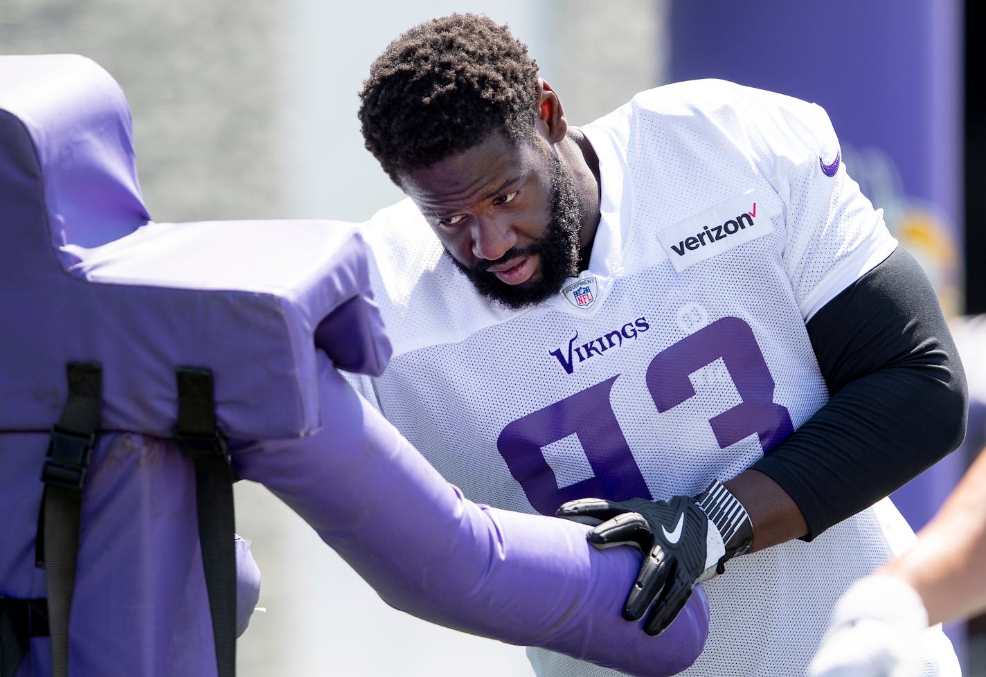 Shamar Stephen, a 2014 seventh-round pick by the Vikings, is moving back to nose tackle, where he started his NFL career.