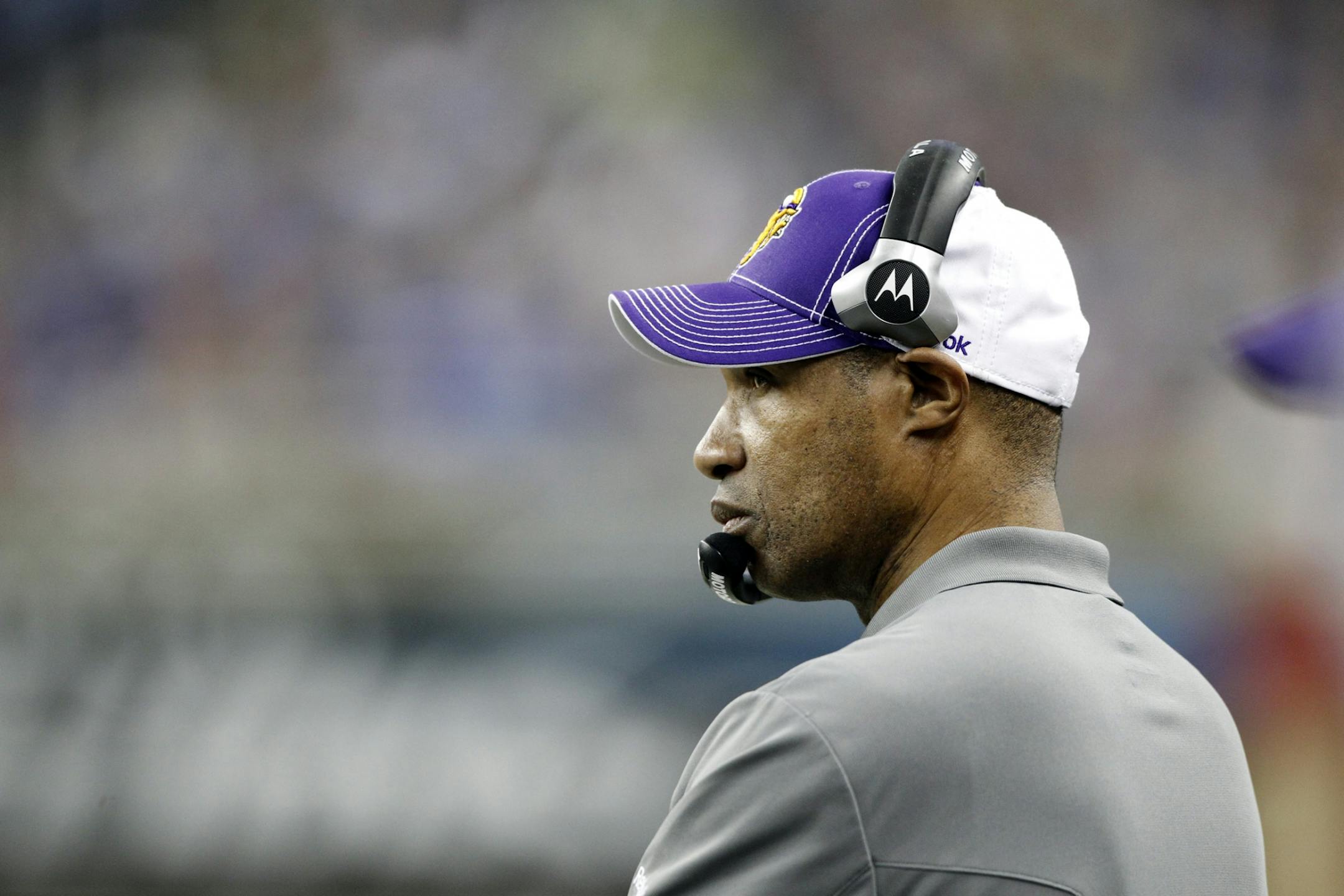 Vikings coach Leslie Frazier