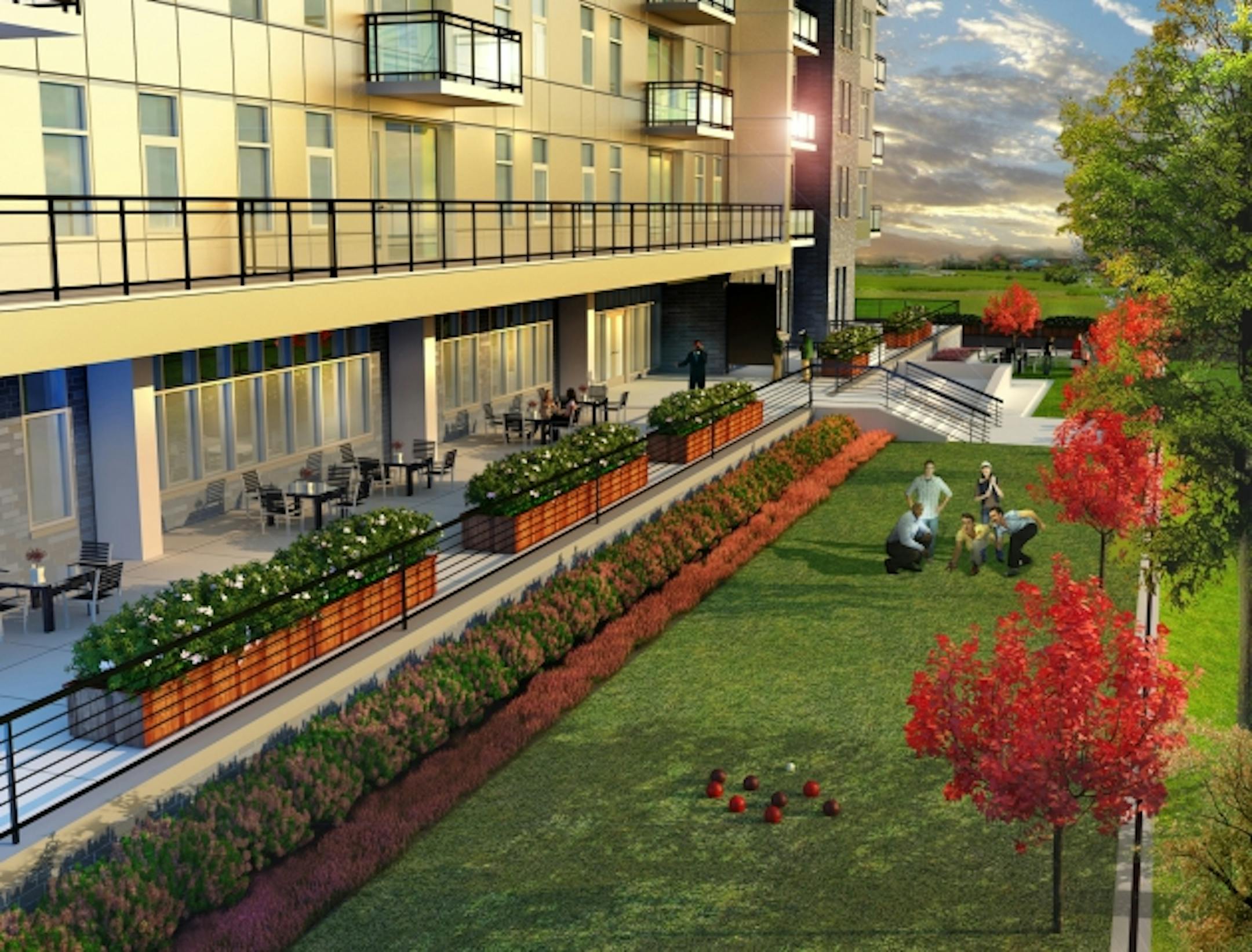 A rendering of 36 Park