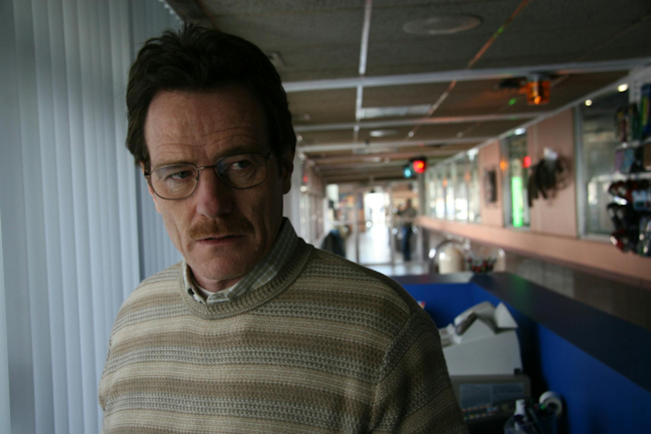 credit: Doug Hyun/AMCWalter White (Bryan Cranston) working at a car wash in the AMC drama series BREAKING BAD.