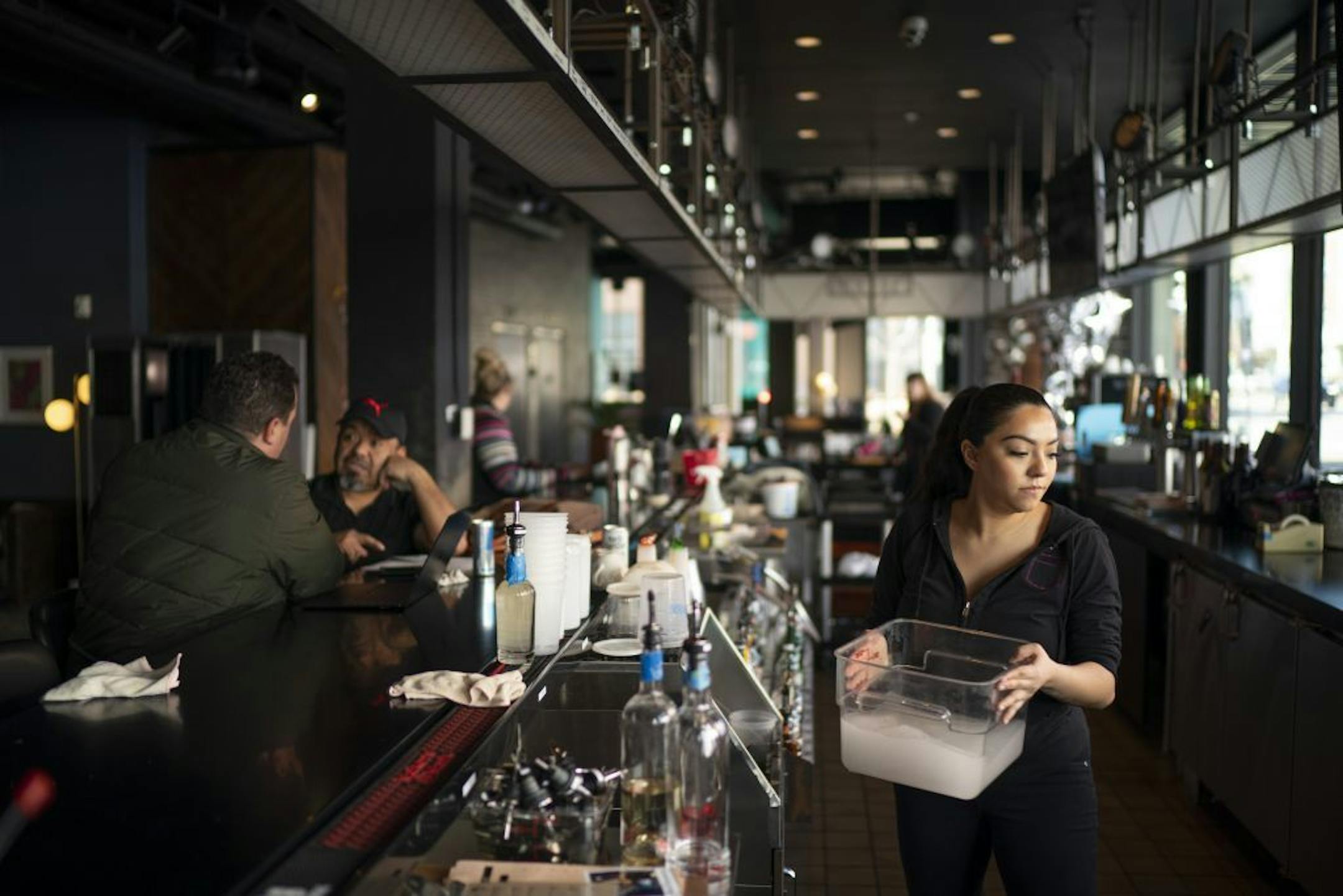 Minnesota's hotel sector experienced an 83% year-over-year drop in revenue per available rooms, including at Moxy Uptown in Minneapolis, pictured.