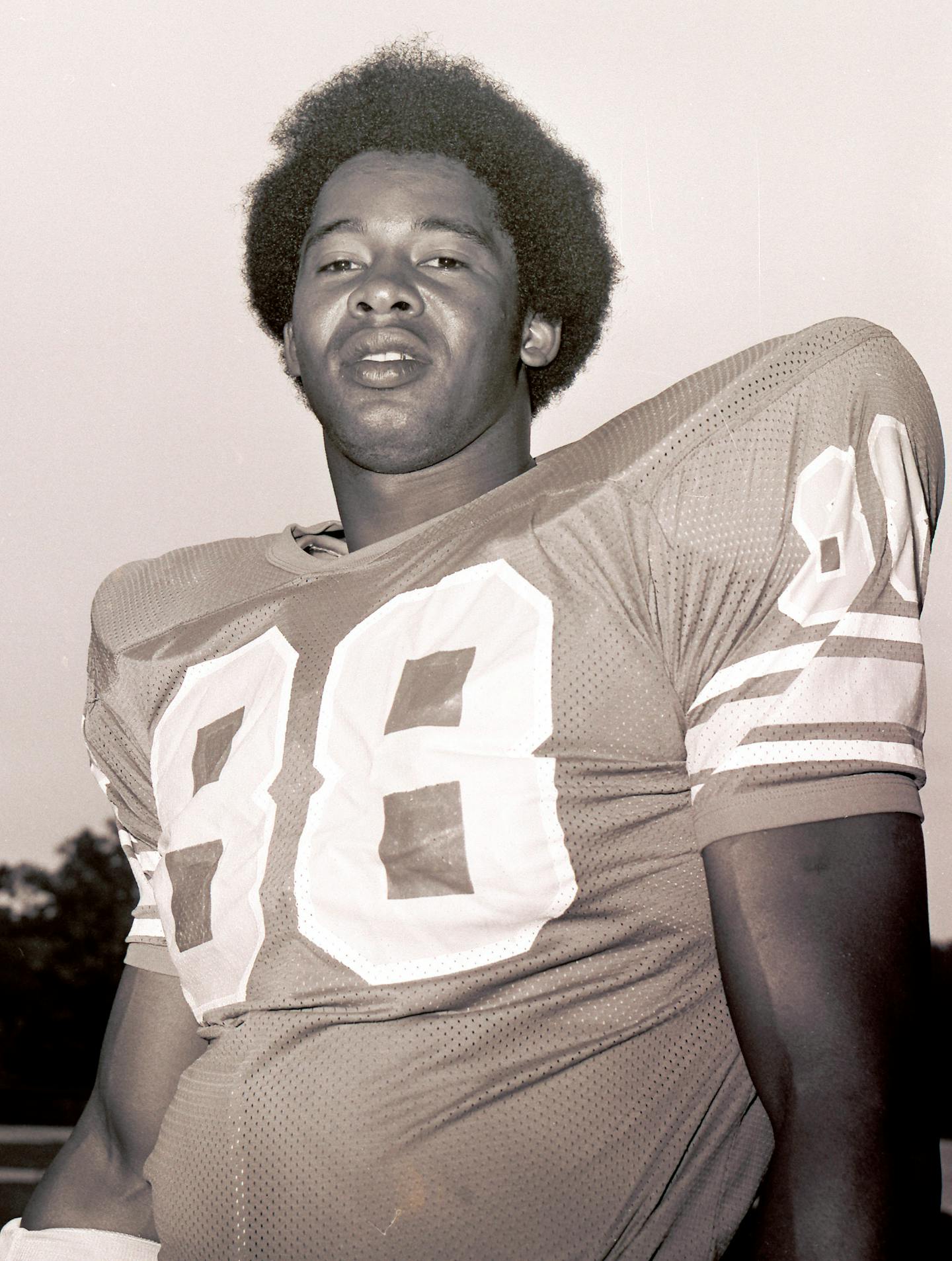 Charlie Sanders is shown in this July 19, 1973 file photo.