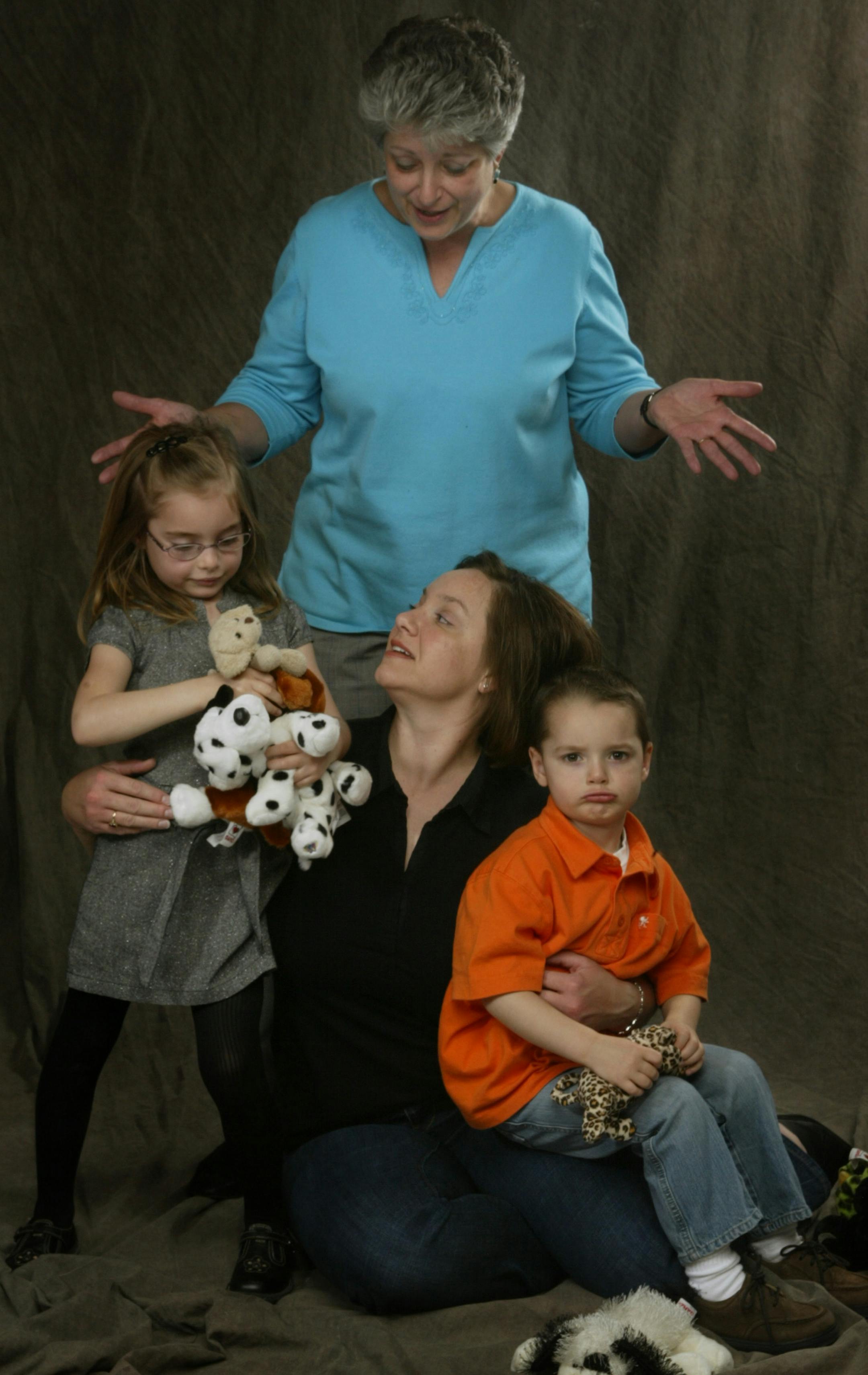 Kirsten Shabaz, 33, mom of two, Lakeville: "In the last year or so, my 5-year-old daughter is realizing all the things other kids are getting for their birthdays or at the store. So I've become my mother more than ever. When I hear, 'I want a (fill-in-the-blank) because everyone else has one,' my response is, 'It doesn't matter to me what everyone else has. I'm not going to buy you things just because everyone else has them.' "