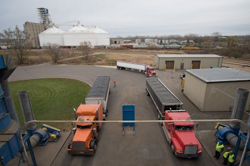 CHS runs a grain operation in Savage. A provision in the new tax law favors cooperatives such as CHS over private firms. (AARON LAVINSKY/Star Tribune file photo)