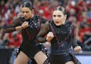 The Lakeville North Lake Liners perform at the 2017 MSHSL Dance Team Jazz Tournament. [ Special to Star Tribune, photo by Matt Blewett, Matte B Photog