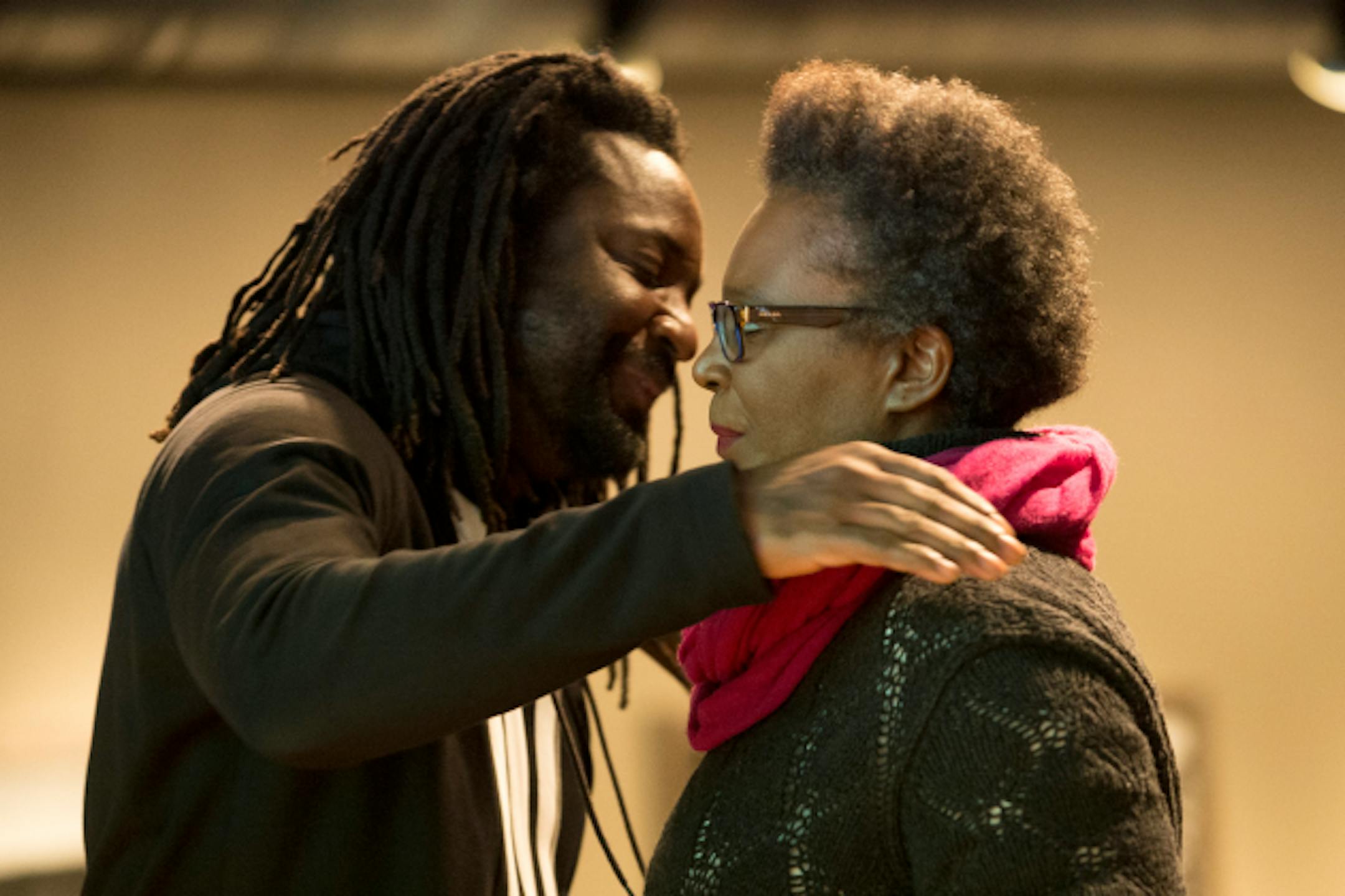 Marlon James and Claudia Rankine. Star Tribune staff photo by Aaron Lavinsky