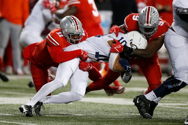 Ohio State swarmed to the ball in a 33-24 victory over Penn State last season.