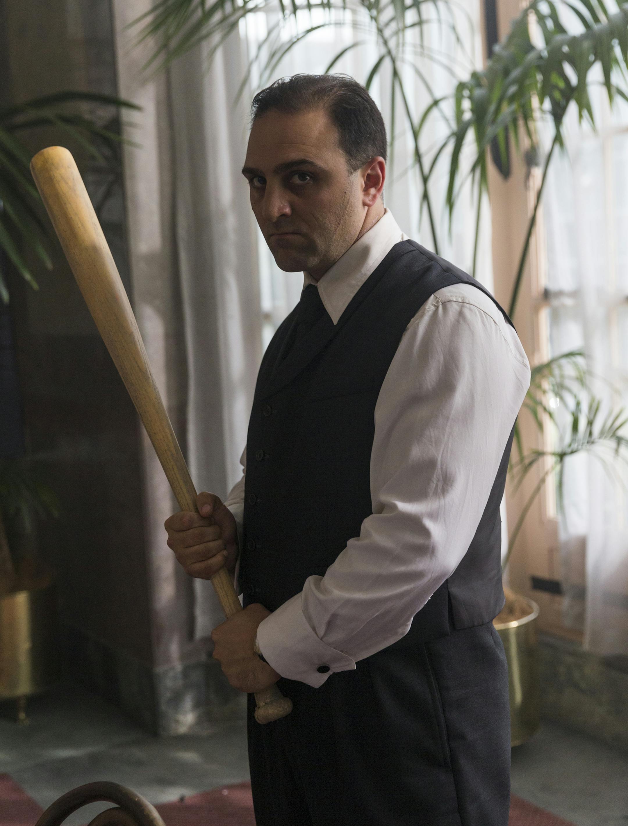 Michael Kotsohilis as Al Capone - Making of the Mob: Chicago _ Season 2, Episode 4 -- Photo Credit: Richard Brimer/AMC