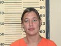 This undated photo released by the Oktibbeha County Sheriff's Office, shows Jessica Jauch. Pulled over for traffic violations, Jauch was held for 96 d