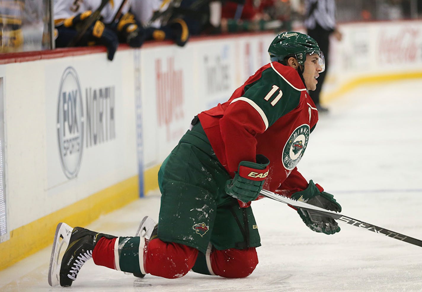 Wild left winger Zach Parise