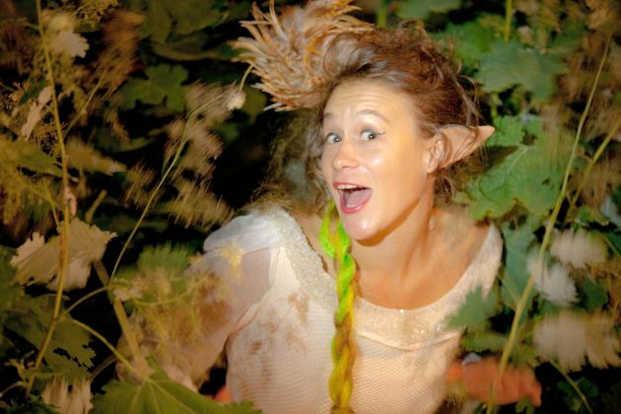 Zoe Sommers Haas as the Learning Fairy at Open Eye.