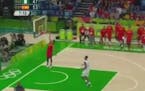 Ricky Rubio, who has never dunked in an NBA game, dunked in the Olympics