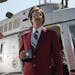 Will Ferrell is on the go as San Diego's top-rated news man, Ron Burgundy.