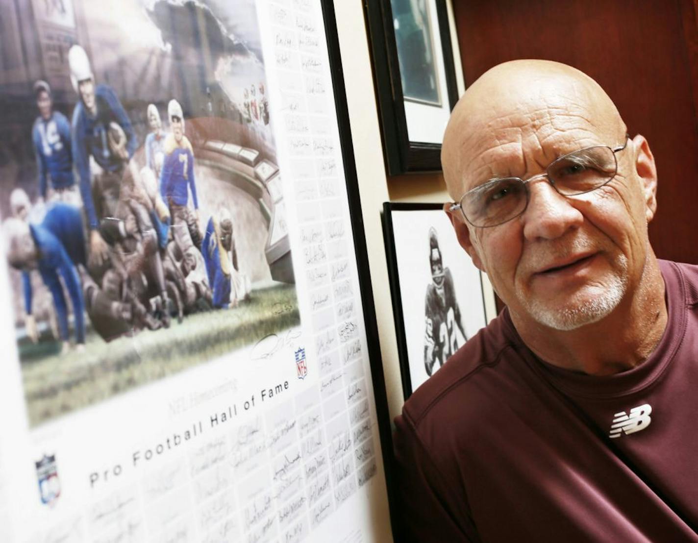 Portrait of NFL Hall of Famer Paul Krause at his home in LakevilleThursday Aug 29 ,2013 in Lakeville , MN. The NFL agreed to pay $765 million to settle a lawsuit brought by more than 4,000 retirees with advanced dementia and other problems as well as the families of players who have died from what they claimed were the long-terms effects of head trauma