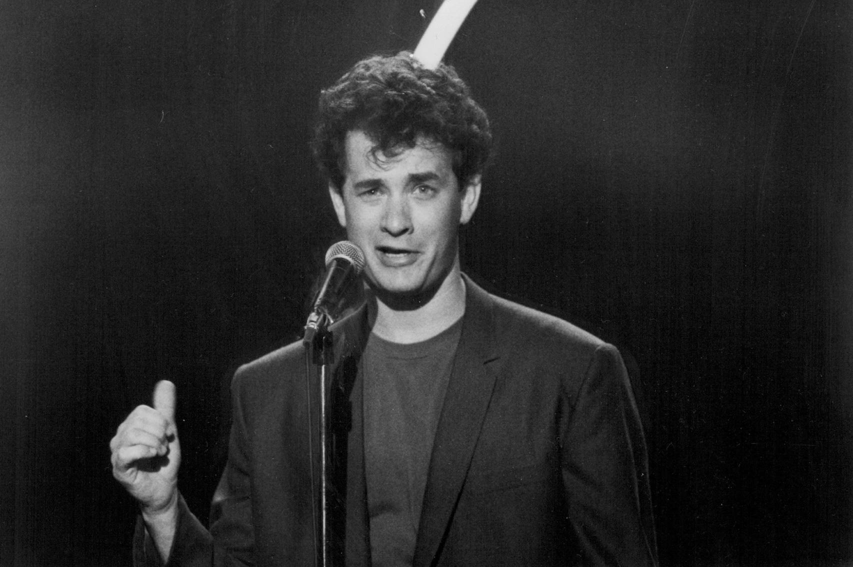 Tom Hanks played Steven Gold, obsessed with making it as a stand-up comic, in 'Punchline.'
