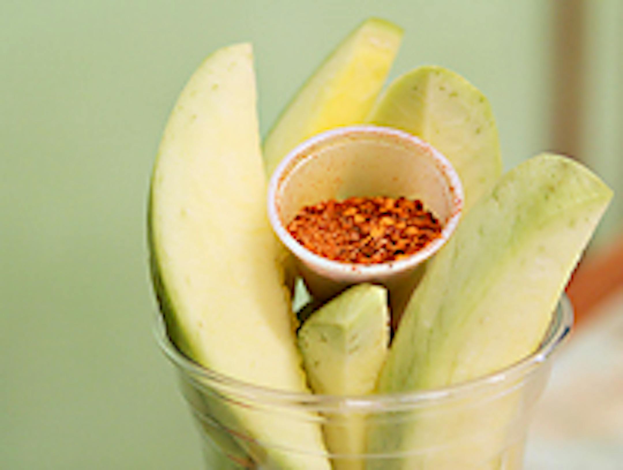 Green mango from Mr. Papaya Kitchen