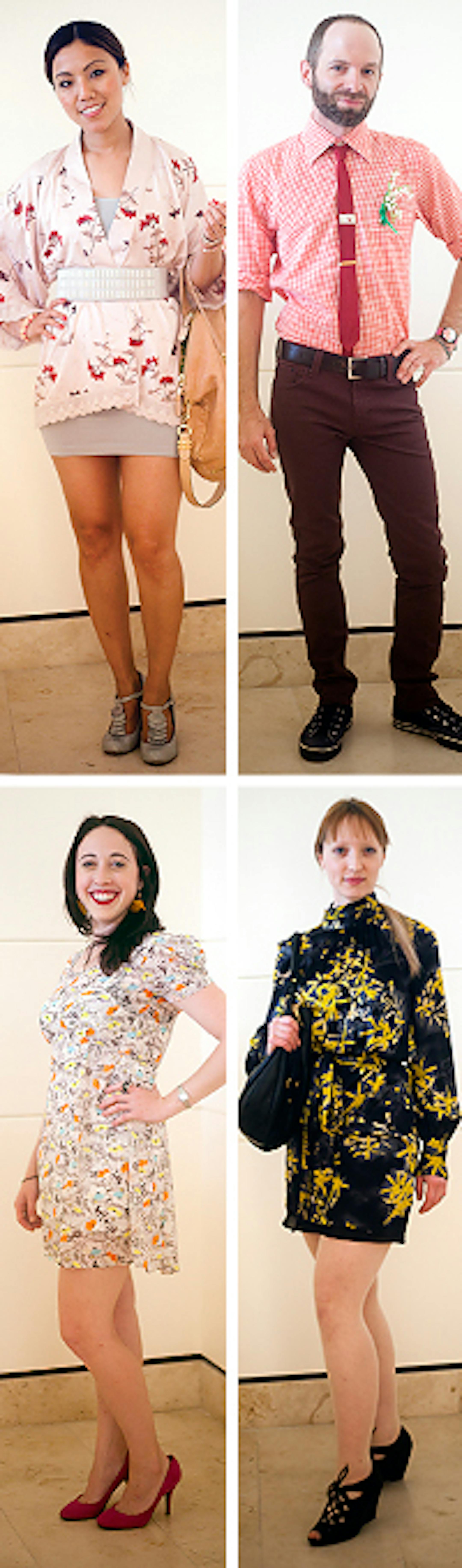 Clockwise from top - Tashi Yangzom, Dennis Brost, Zoe Wong, Nicky Stein-Grohs