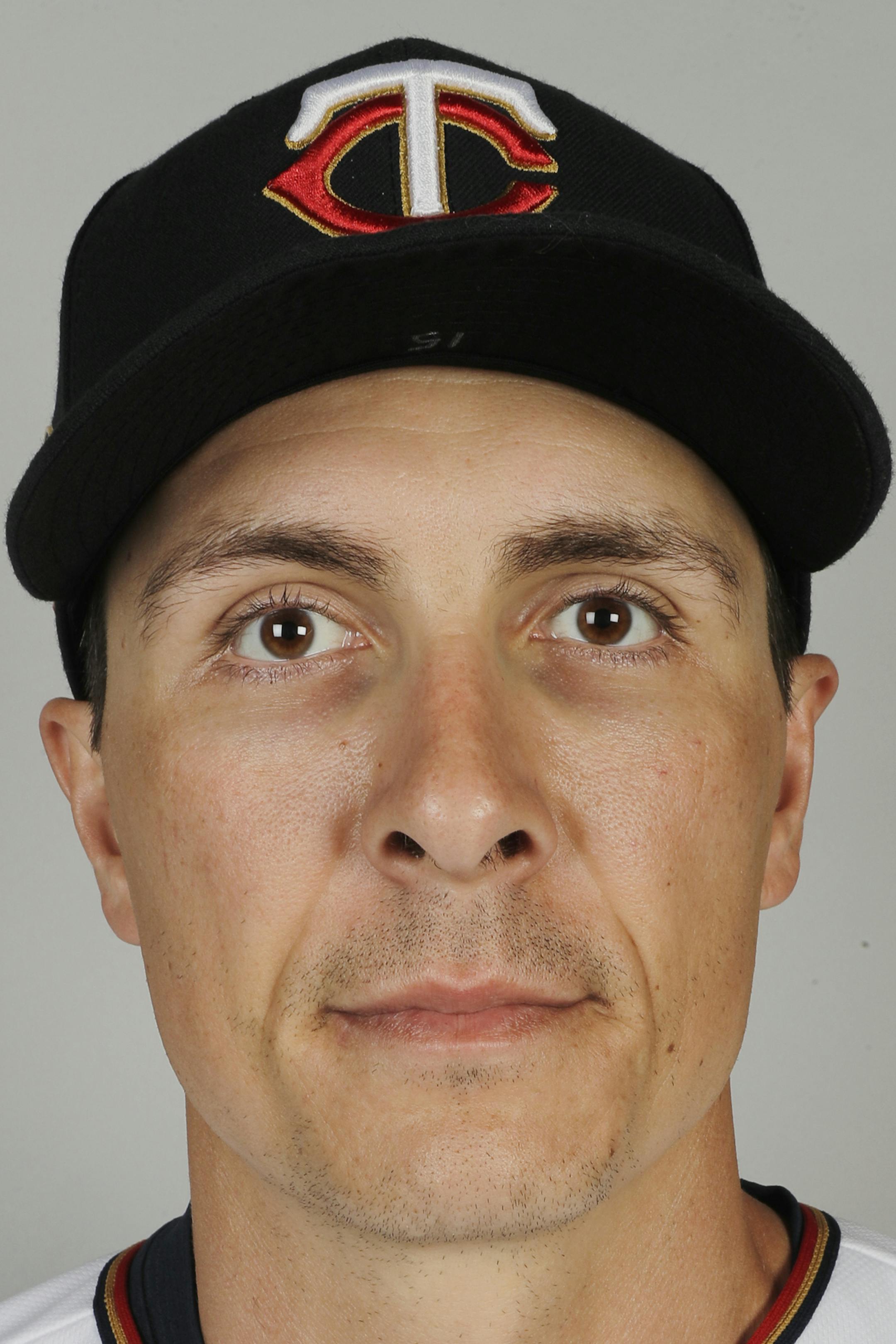 This is a 2020 photo of Homer Bailey of the Minnesota Twins baseball team. This image reflects the Twins 2020 active roster as of Thursday, Feb. 20, 2020, when this image was taken. (AP Photo/Brynn Anderson) ORG XMIT: FLBA