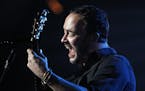 Dave Matthews, from his band's 2010 show at the Xcel Energy Center in St. Paul.