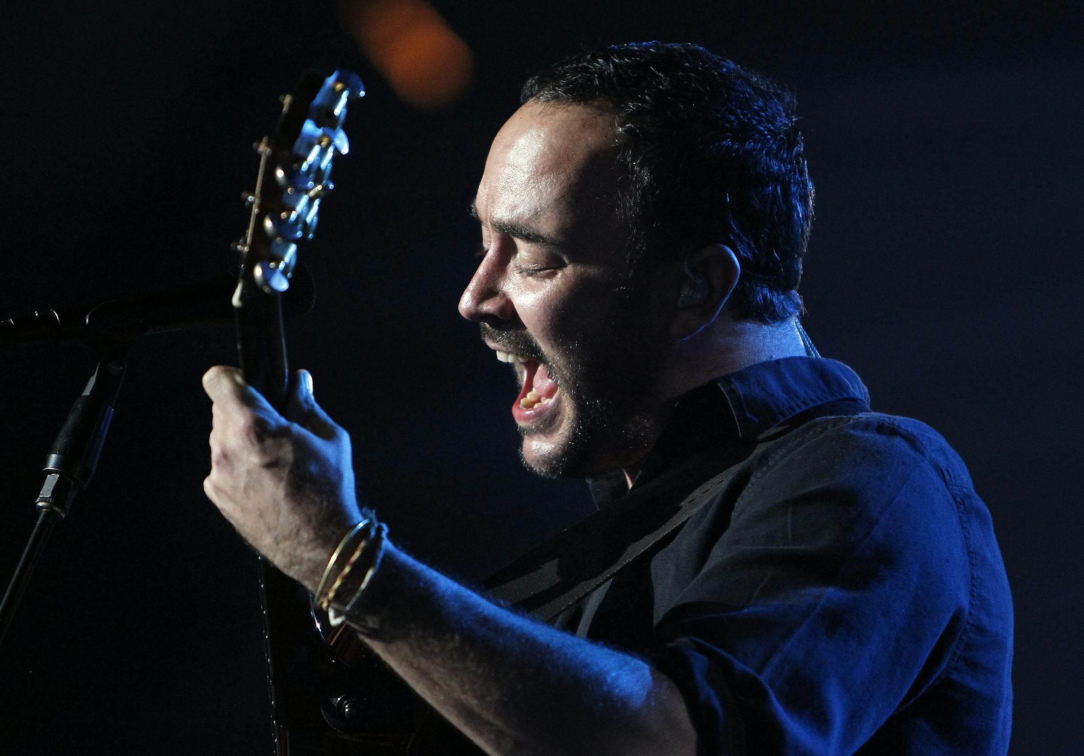 Dave Matthews, from his band's 2010 show at the Xcel Energy Center in St. Paul.