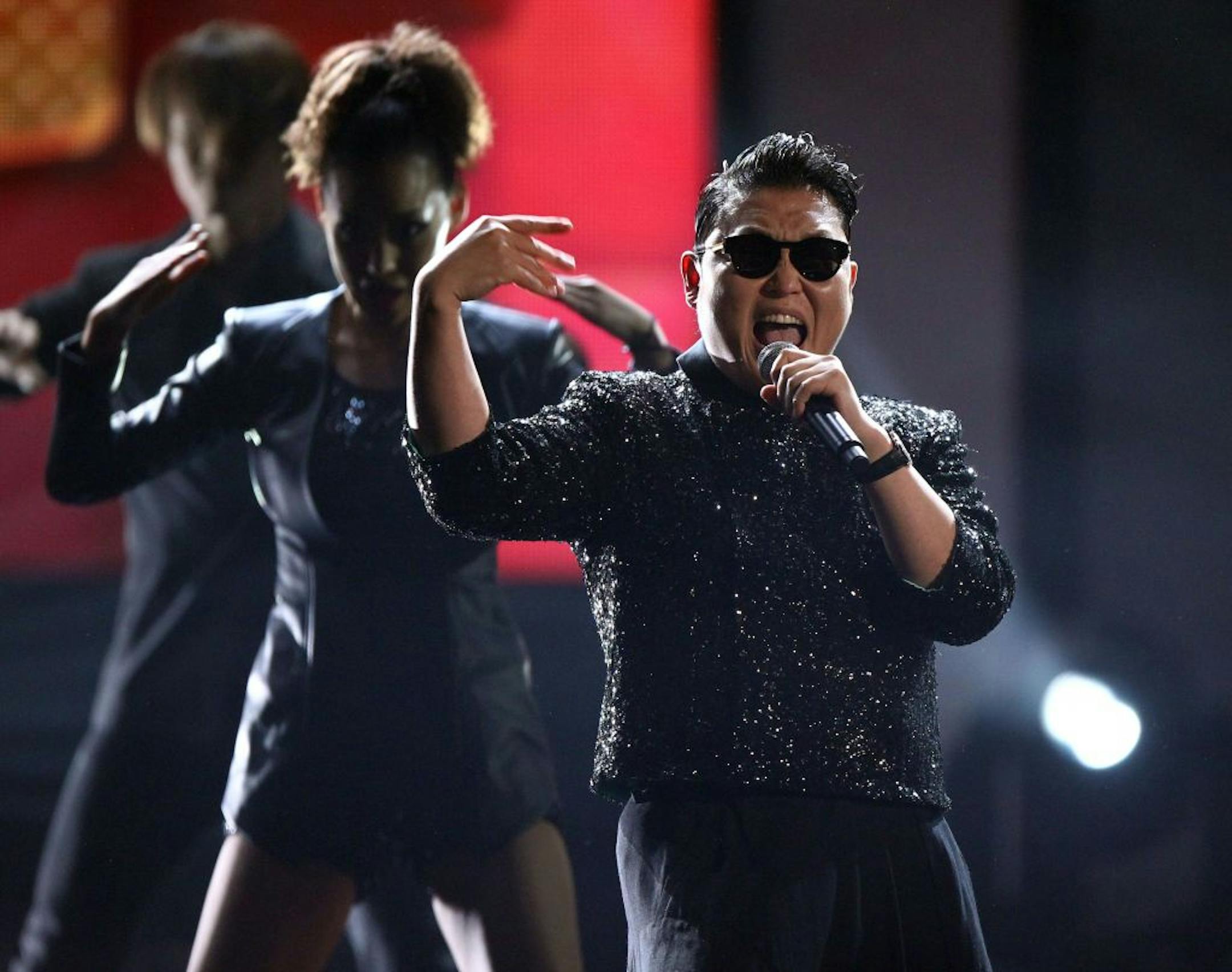 PSY performed "Gangnam Style" at the American Music Awards two weeks ago in Los Angeles.