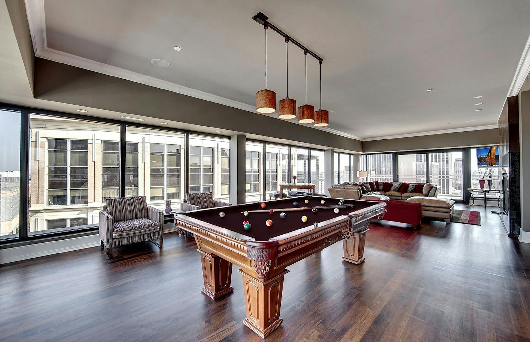 St. Peter Penthouse condo - 5,100 square feet over two-levels listed for $1.8 million in downtown St. Paul.