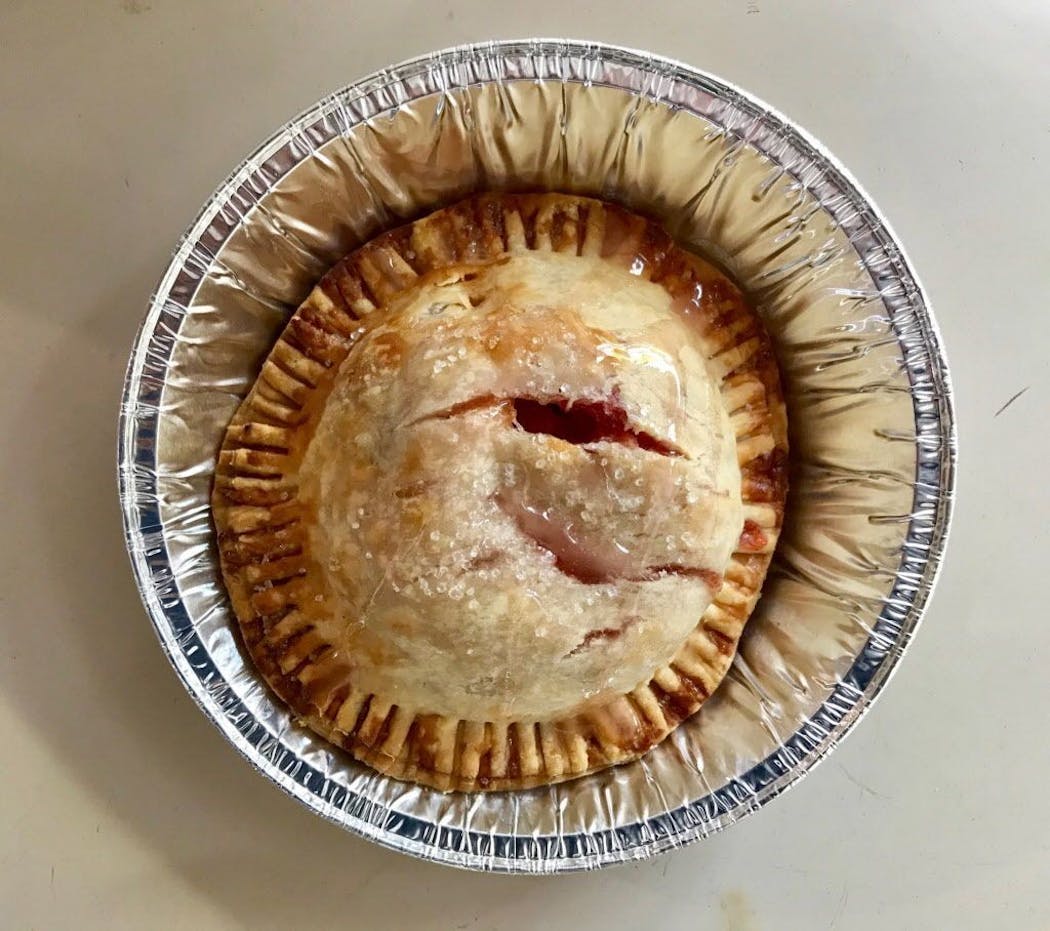 CranOrange5, Sara's Tipsy Pies, Food Building, $6. It's the hand-held goodie that should be on everyone's Thanksgiving menu. In August. Really fabulous. Photo by Rick Nelson New food at the Minnesota State Fair 2018