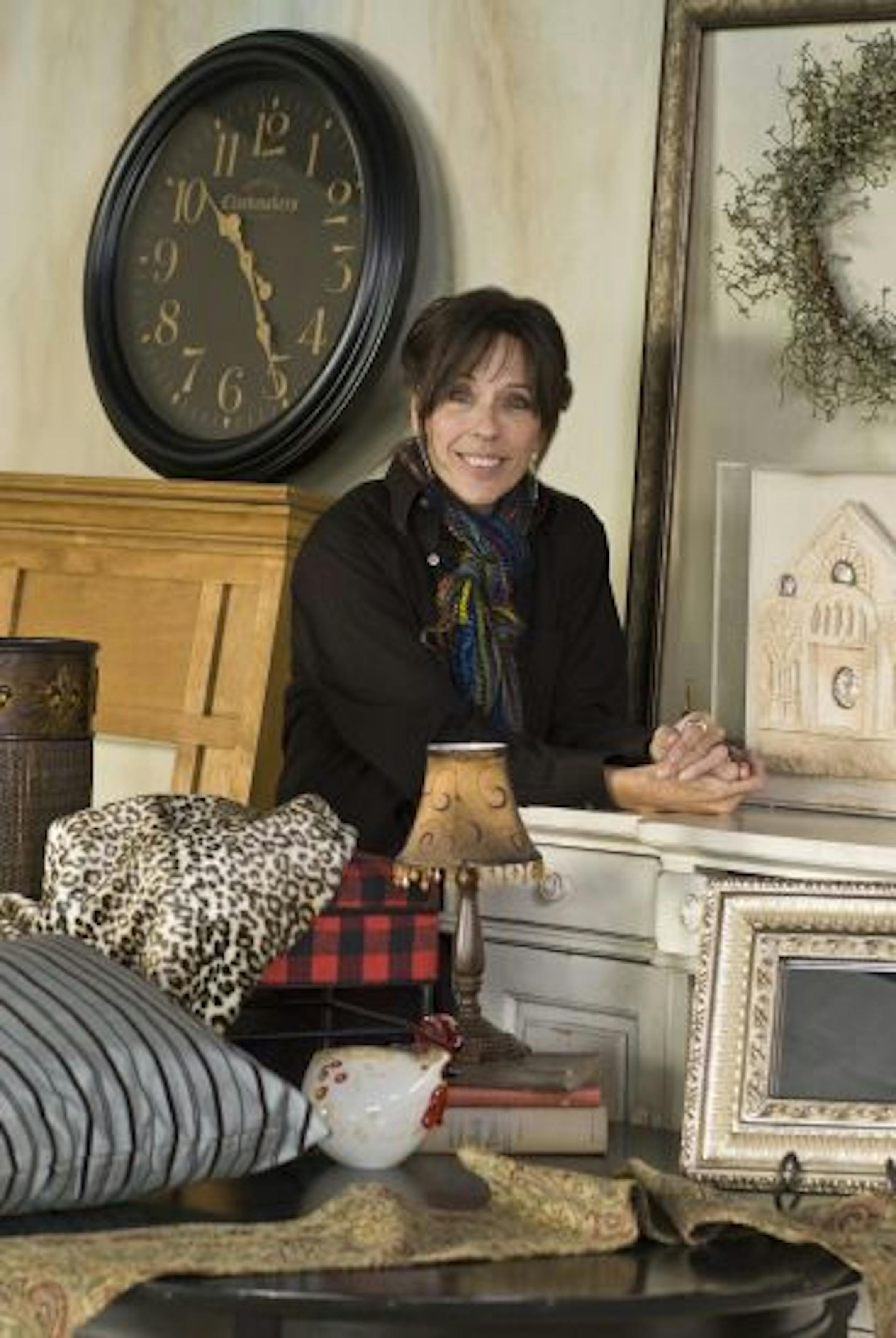 Marcie St. Clair Asao in her new consignment store, St. Clair Consignment in Chaska