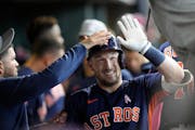 Alex Bregman celebrated after a home run Sunday as the Astros completed a 7-0 homestand.