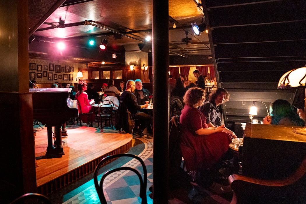 Volstead’s Emporium in Minneapolis hosted Valentine's Day patrons in its 1920s-speakeasy-inspired basement space.