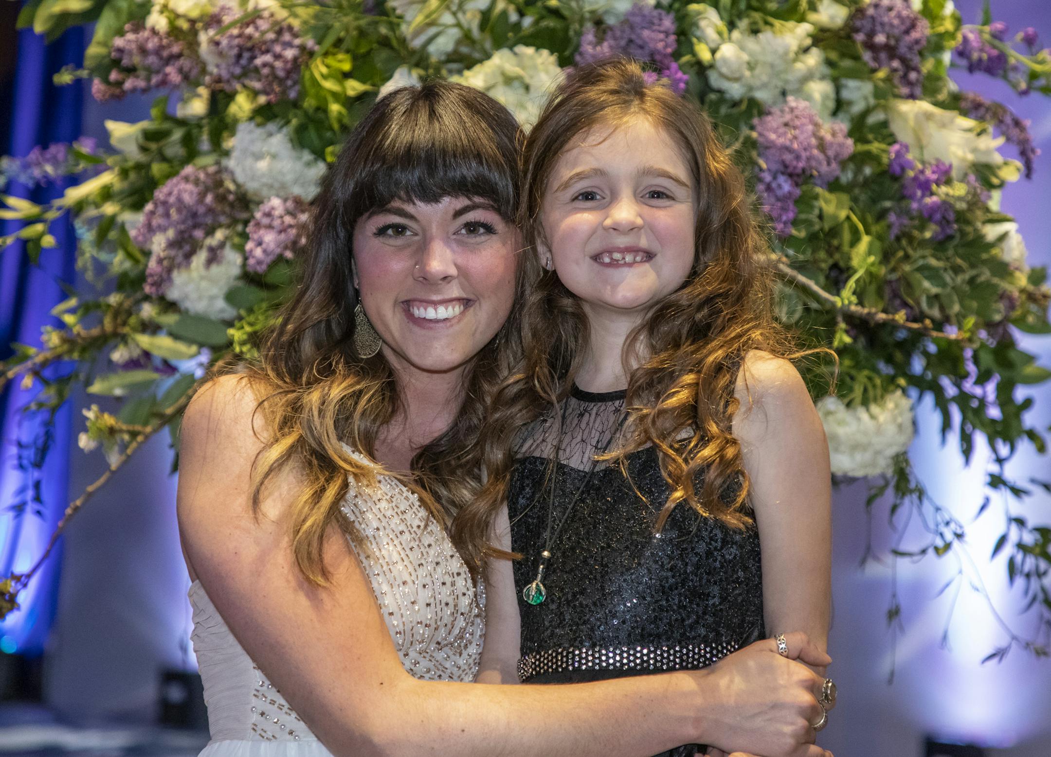 Kasey Dormanen and Teagan Landgraf at the 2019 Make A Wish Foundation gala. [ Special to Star Tribune, photo by Matt Blewett, Matte B Photography, matt@mattebphoto.com, Make A Wish Foundation, Minneapolis, May 18, 2019, Minnesota, SAXO 1008522664 FACE063019