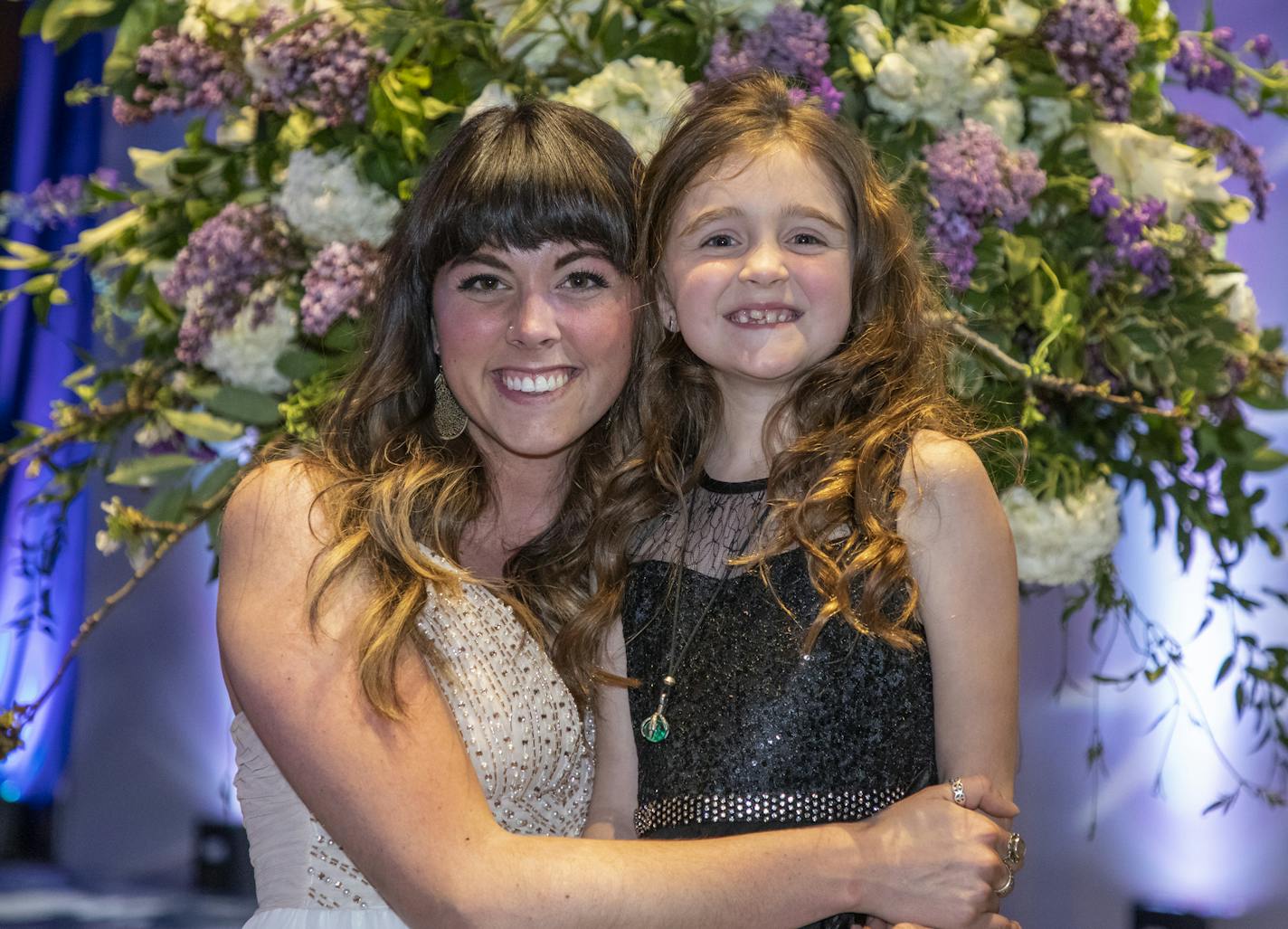 Kasey Dormanen and Teagan Landgraf at the 2019 Make A Wish Foundation gala. [ Special to Star Tribune, photo by Matt Blewett, Matte B Photography, matt@mattebphoto.com, Make A Wish Foundation, Minneapolis, May 18, 2019, Minnesota, SAXO 1008522664 FACE063019