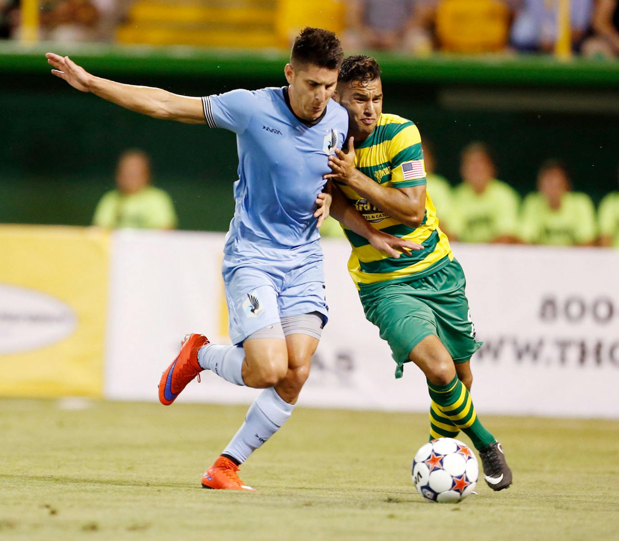Minnesota United FC drew 0-0 with the Tampa Bay Rowdies in its first NASL match of the season.