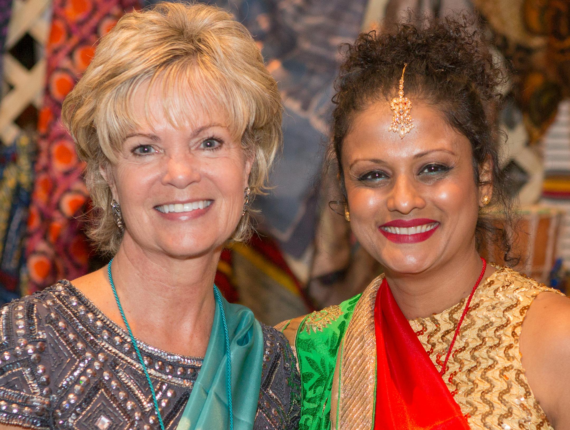 Susan Rosenbush and Cheryllyne Vaz.