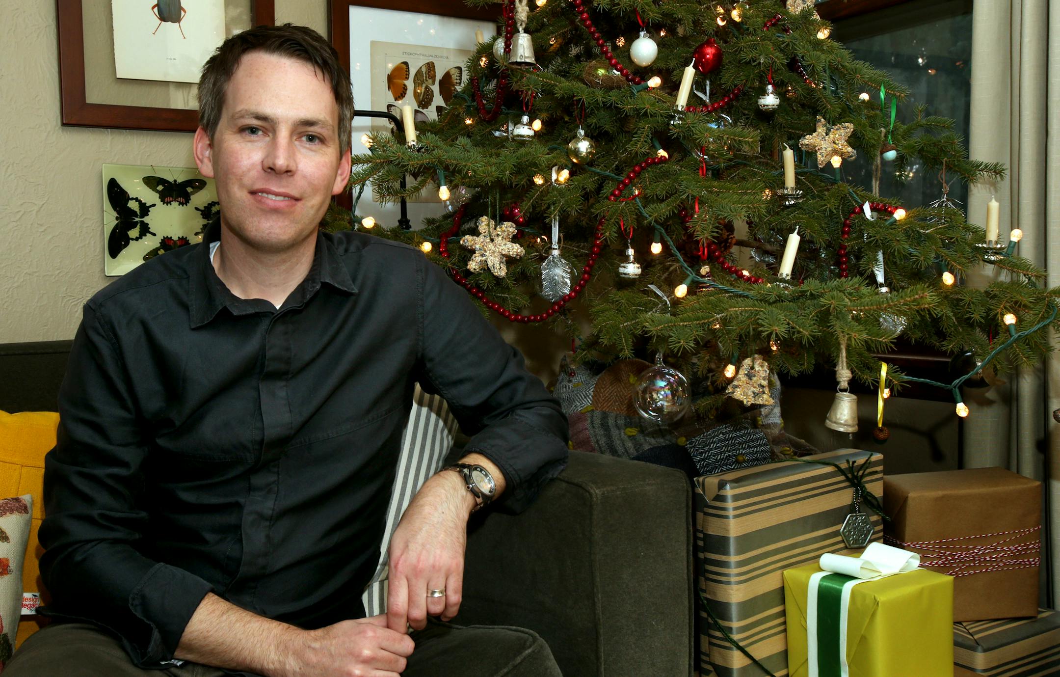 Interior designer Rob Edman of Edman Hill Design will show us his vintage modern holiday decorating style/tips., 2013. ] JOELKOYAMA‚Ä¢joel koyama@startribune