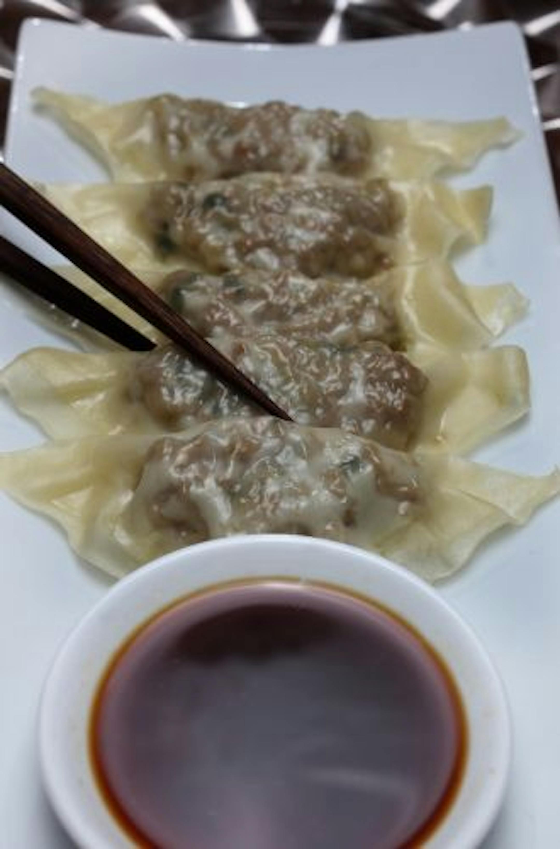 Good dumplings are hard to find, but not at moto-i, where the ginger-pork dumplings don't disappoint.