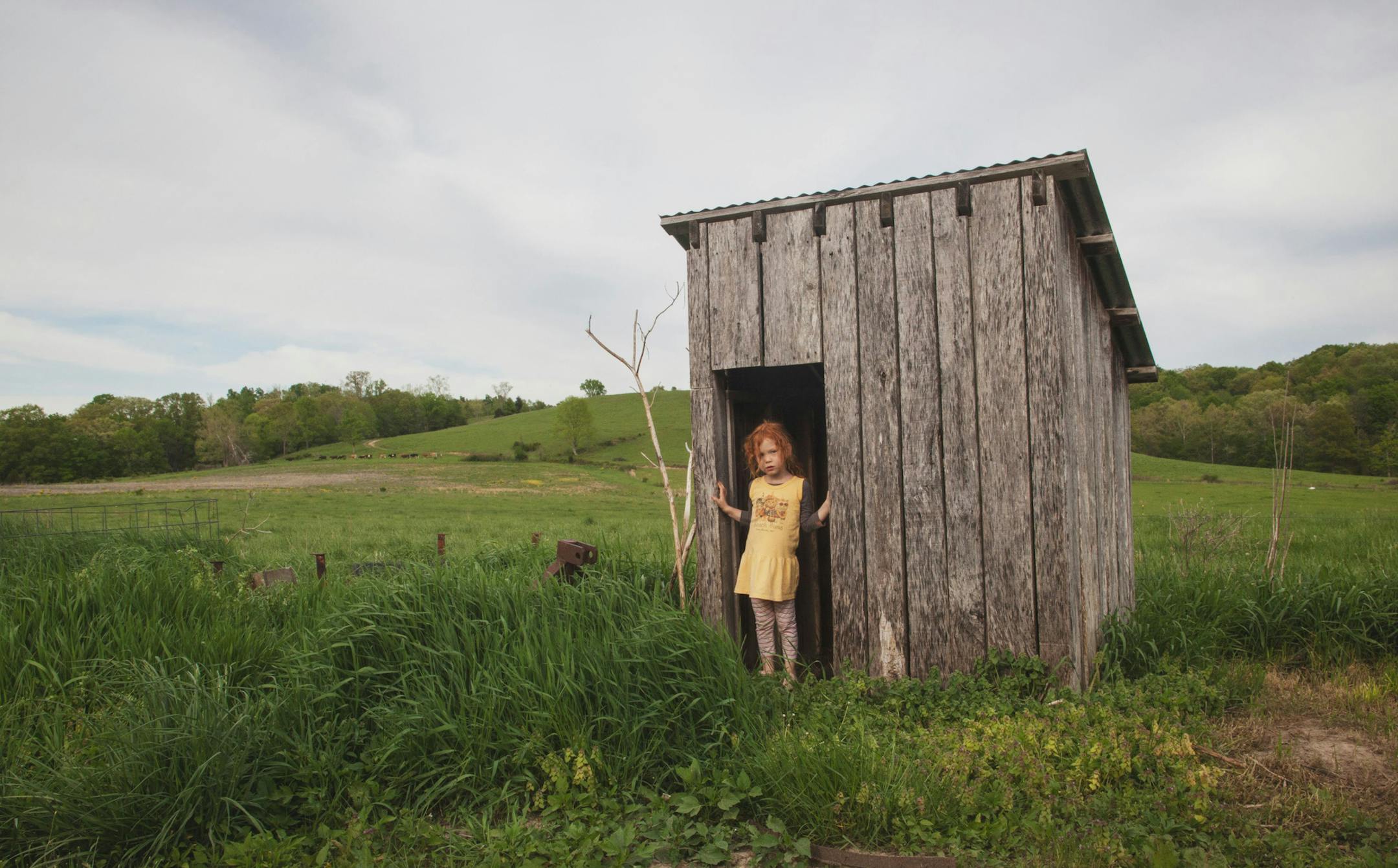 The Nolan family farm on "Farmsteaders."
