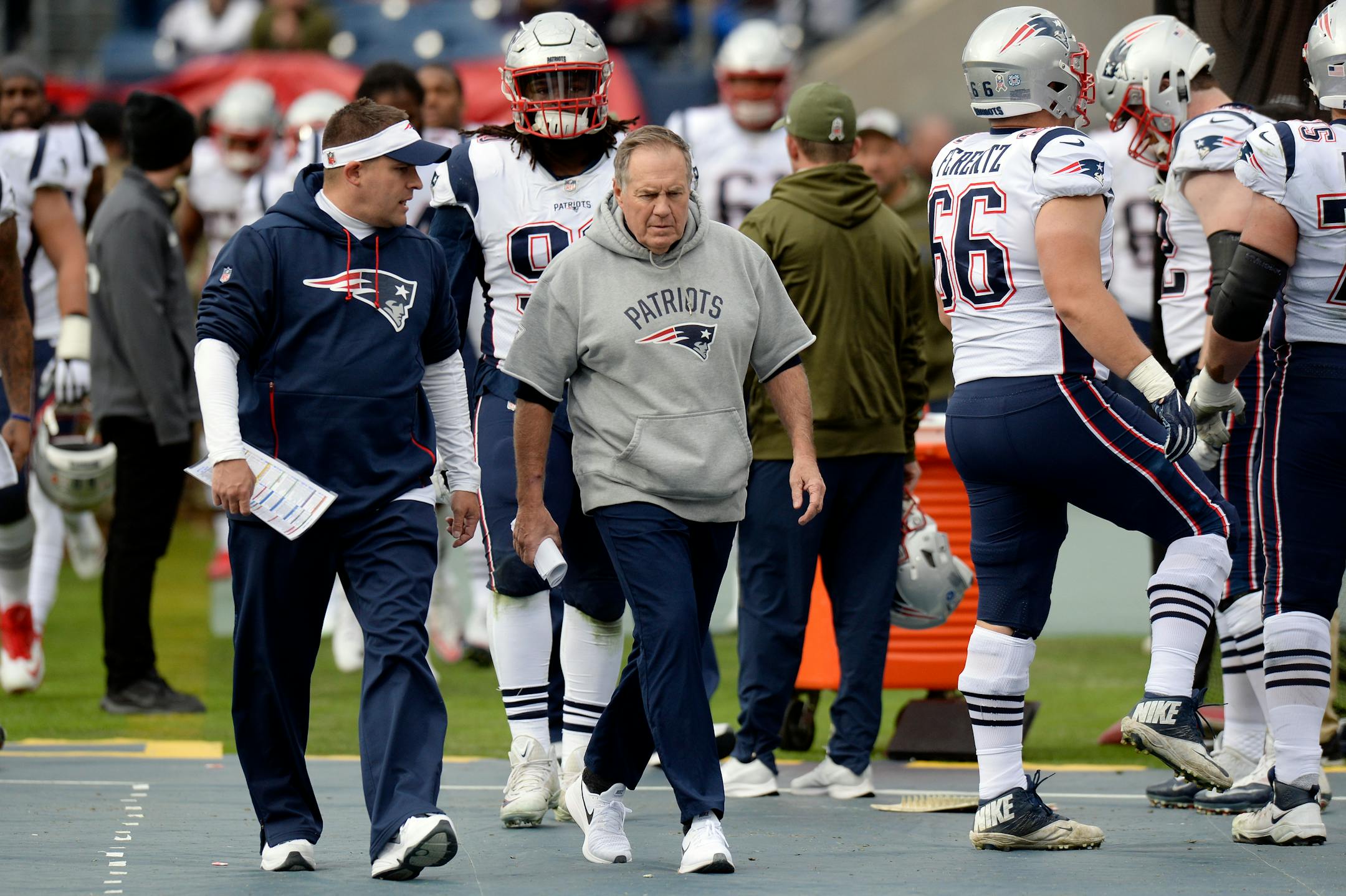 New England Patriots head coach Bill Belichick has his team in prime position for another successful winter.