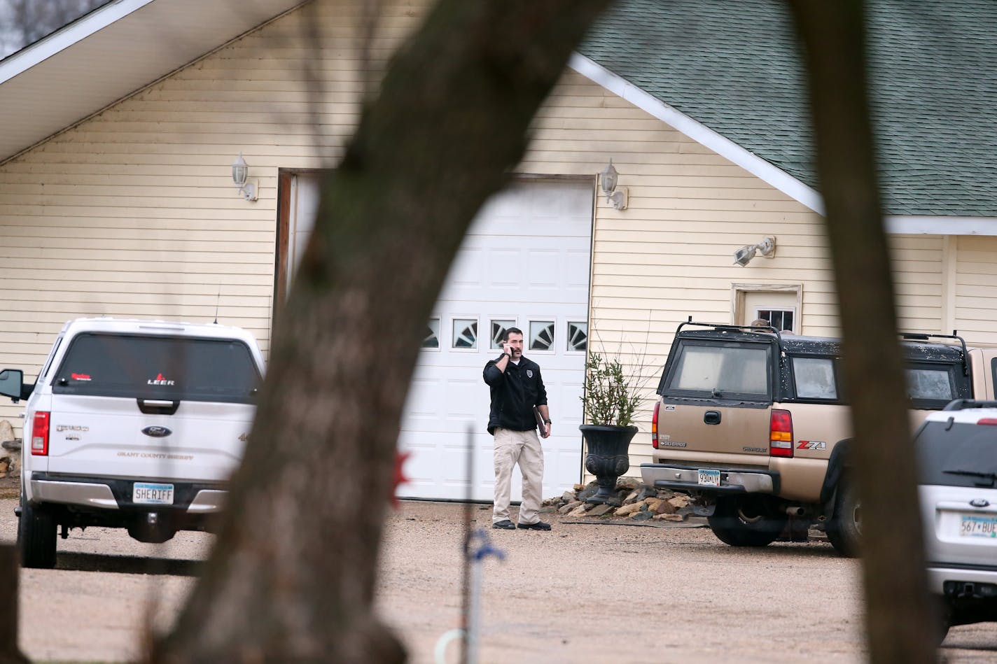 Police are searching a horse farm near Herman in the continuing efforts to find Gianna and Samantha Rucki, who went missing in April 2013. Wednesday November 18, 2015 in Herman, MN.