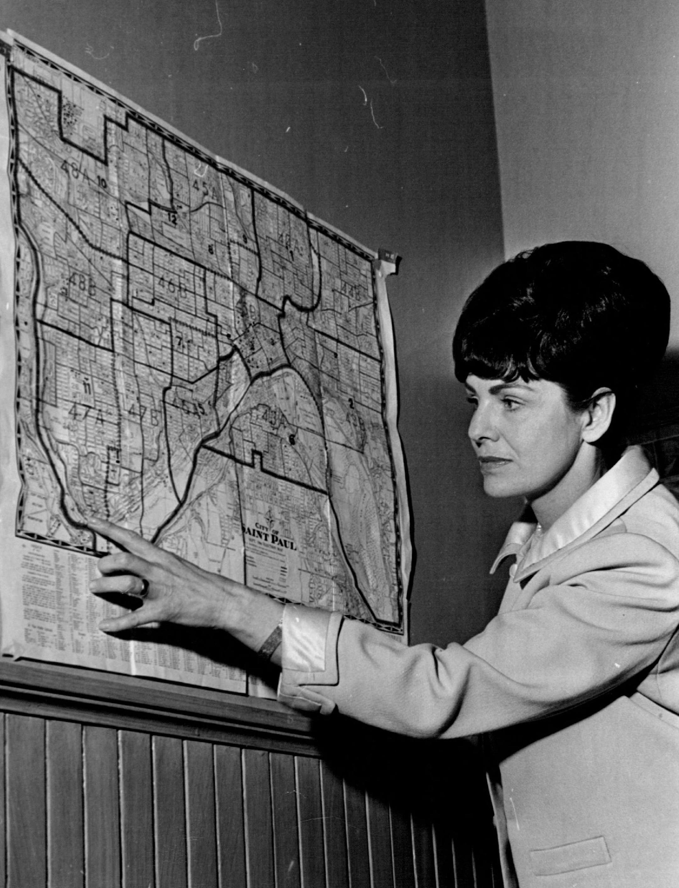 March 12, 1968 Mrs. Walter Butler, Checking Precincts - St. Paul March 13, 1968 Powell Krueger, Minneapolis Star Tribune