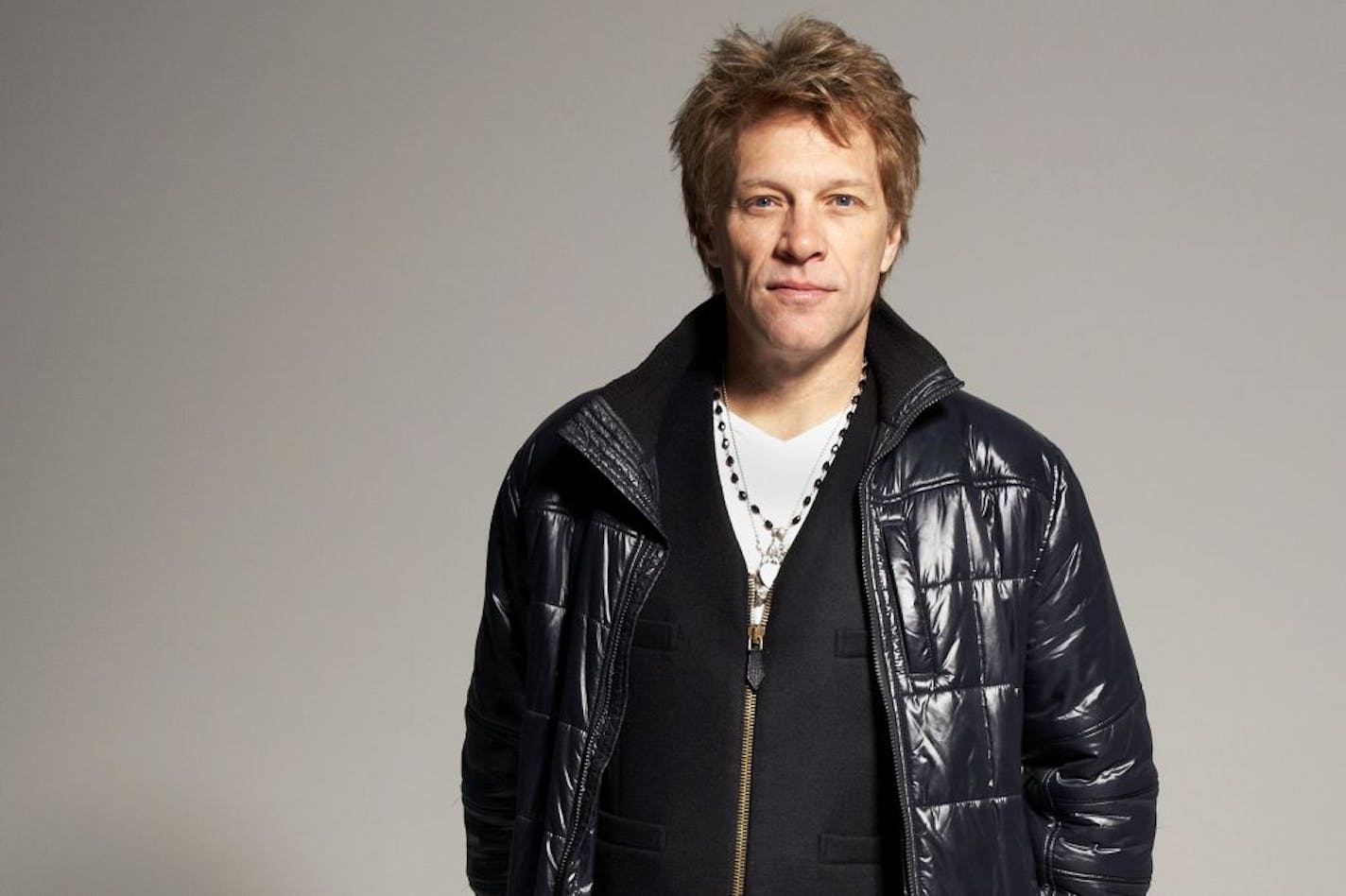 In this Nov. 29, 2012, photo, musician, singer, song-writer, record producer and actor Jon Bon Jovi poses for a portrait in the Brooklyn Borough of New York. Bon Jovi was in a jovial mood when he sat down with The Associated Press last week to discuss his group's upcoming projects, but turned somber when he discussed the some of the more painful events to hit him in 2012.