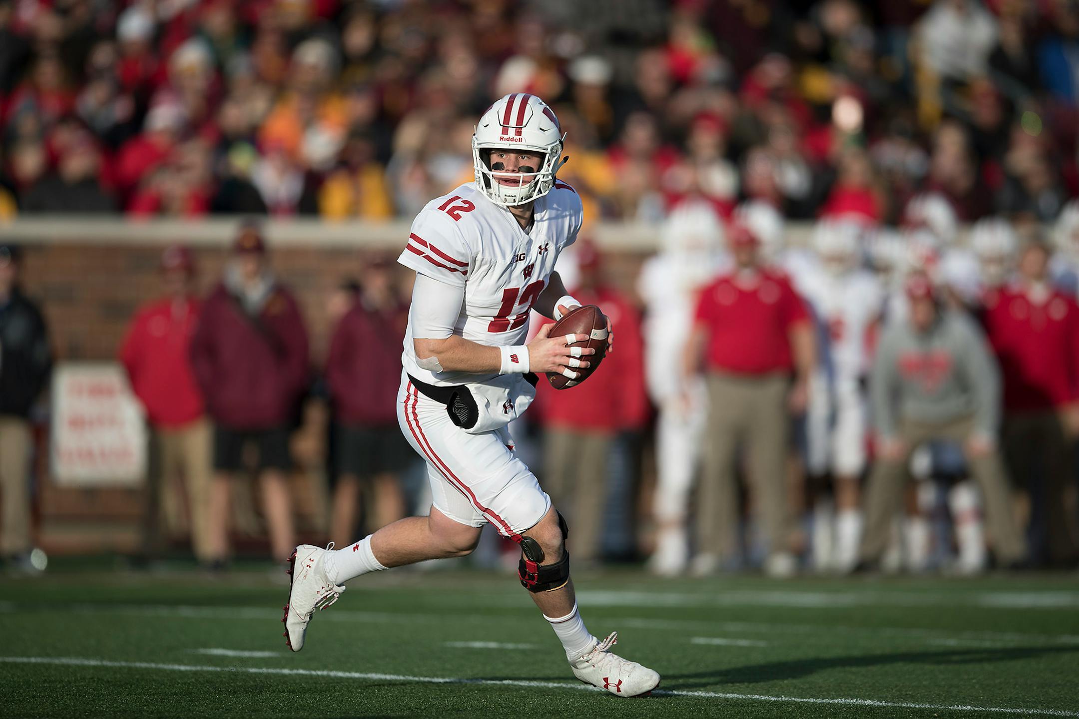 Wisconsin quarterback Alex Hornibrook